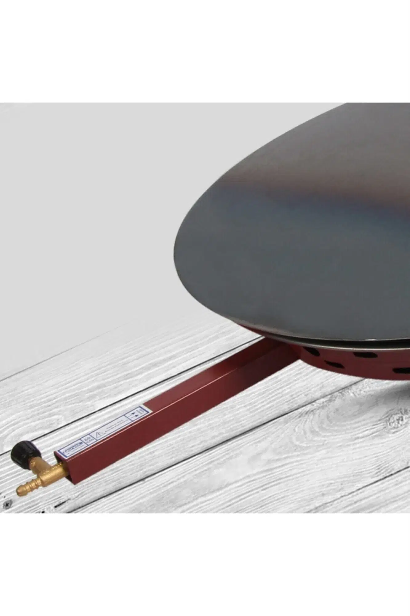 Asvera 65 cm Dev Tüp Üstü Katmer Ve Kavurma Sacı - CE Belgeli Büyük Boy Gözleme Ve Et Sacı