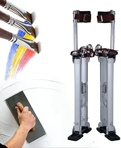 ASVERA BACAK Yürüyen İskele Merdiven 61-102 cm Alüminyum Boyacı Alçıpan Ayaklığı