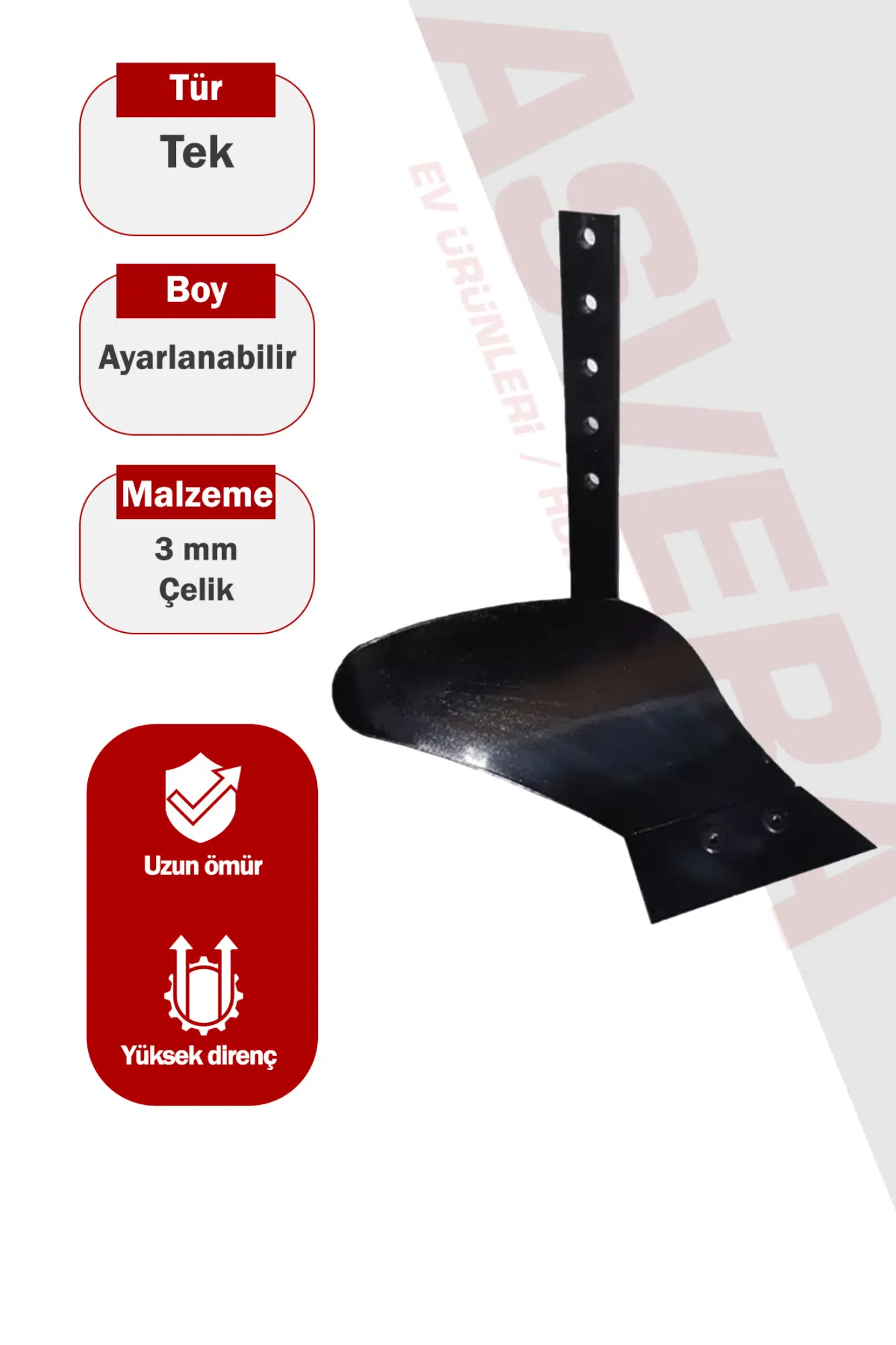 ÇELİK BIÇAKLI PULLUK